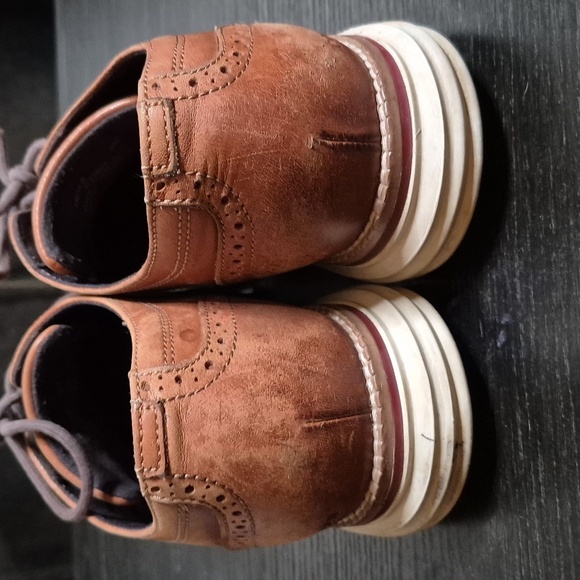 Cole Haan Men's ØriginalGrand Remastered Wingtip Oxfords Sz 9M - Picture 4 of 8